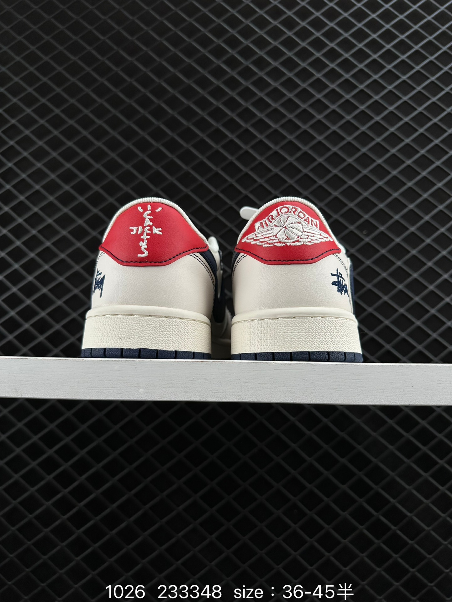 fragment design x Travis Scott x Nike Air Jordan 1 Low OG SP”Black/Green Toe“